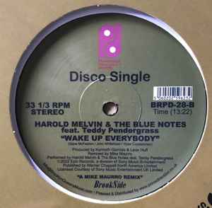 The O'Jays / Harold Melvin & The Blue Notes* Feat. Teddy Pendergrass – I Love Music / Wake Up Everybody (The Mike Maurro Remixes)