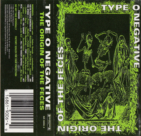 Type O Negative – The Origin Of The Feces