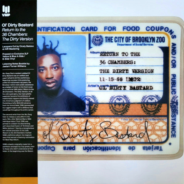 Ol' Dirty Bastard – Return To The 36 Chambers: The Dirty Version