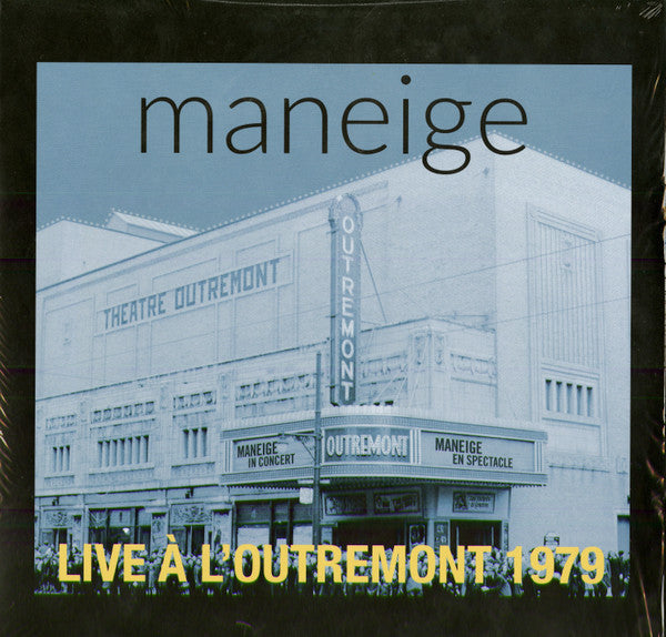 Maneige – Live À L'OutrÉmont 1979