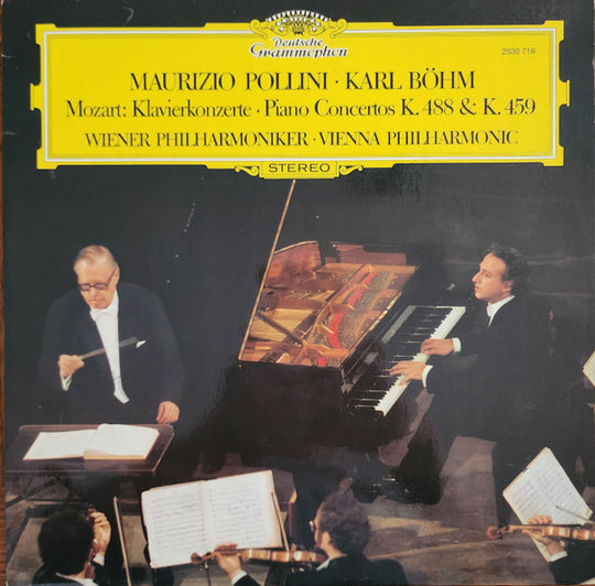 Mozart* / Maurizio Pollini · Karl Böhm · Wiener Philharmoniker – Klavierkonzerte = Piano Concertos K. 488 & K. 459