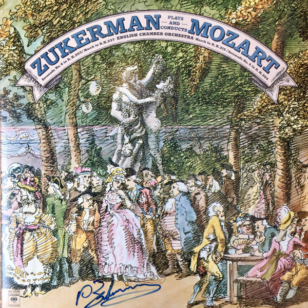 Zukerman, English Chamber Orchestra - Mozart – Zukerman Plays And Conducts Mozart (Serenade No. 4 In D, K.203 / March In D, K.237 / March In D, K.215 / Serenade No. 5 In D, K.204)
