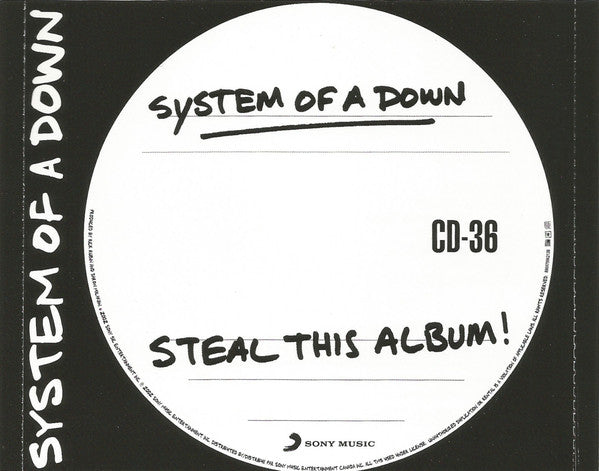 System Of A Down – Steal This Album!
