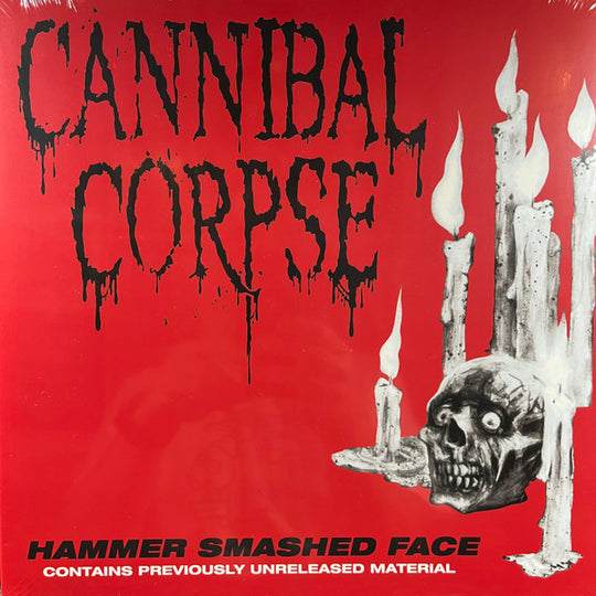 Cannibal Corpse – Hammer Smashed Face (Clear With Red Splatter)