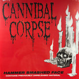 Cannibal Corpse – Hammer Smashed Face (Clear With Red Splatter)