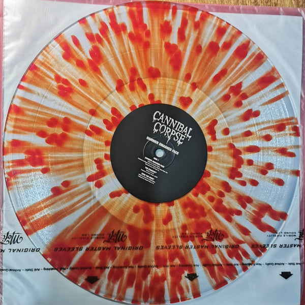 Cannibal Corpse – Hammer Smashed Face (Clear With Red Splatter)