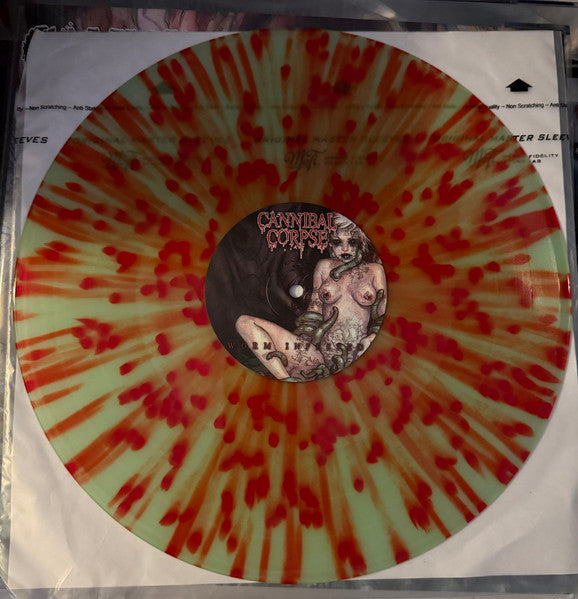 Cannibal Corpse – Worm Infested (Green Translucent With Red Splatter)