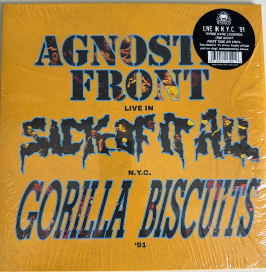 Agnostic Front / Sick Of It All / Gorilla Biscuits – Live In N.Y.C. '91