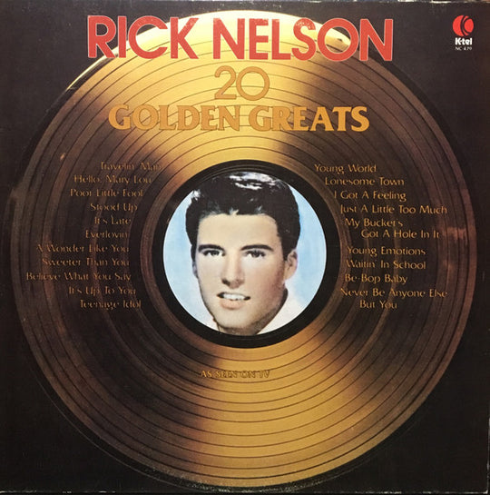 Ricky Nelson – 20 Golden Greats