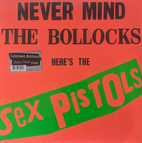 Sex Pistols – Never Mind The Bollocks Here's The Sex Pistols (Clear)
