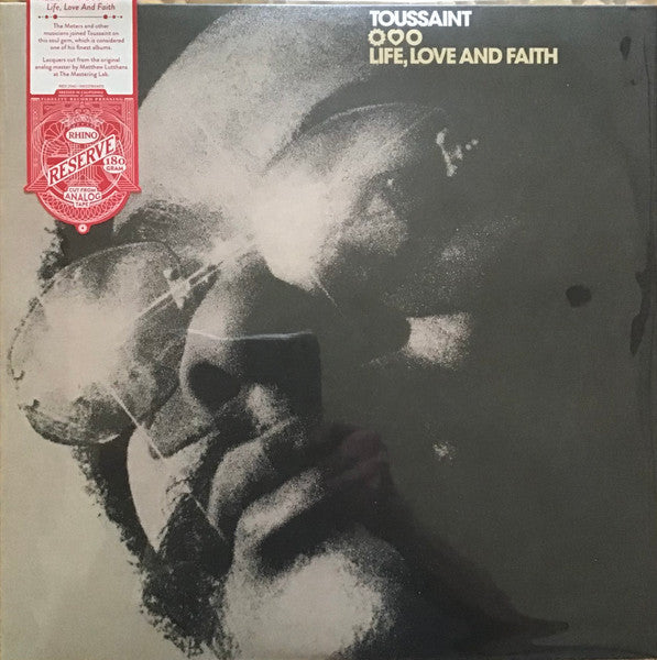 Allen Toussaint – Life, Love And Faith (Rhino Reserve)