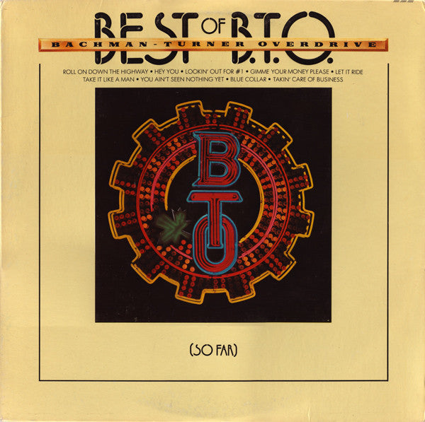 Bachman-Turner Overdrive – Best Of B.T.O. (So Far)