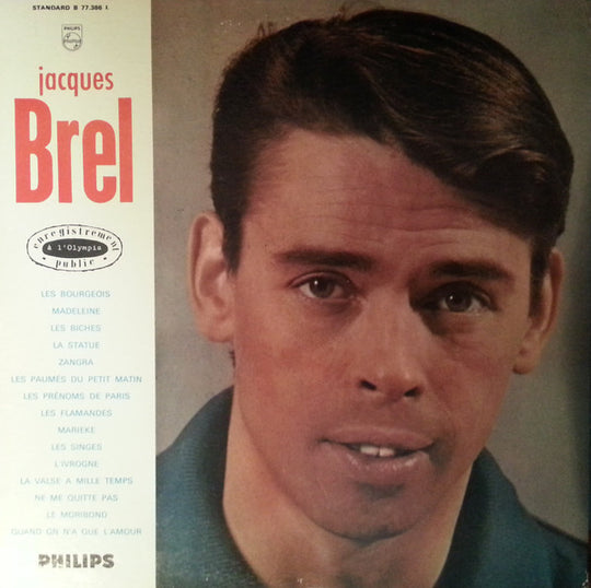 Jacques Brel – Enregistrement Public À L'Olympia