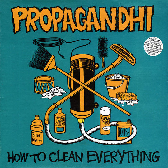 Propagandhi - How To Clean Everything (Yellow)