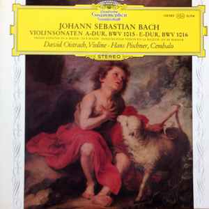 Johann Sebastian Bach, David Oistrach, Hans Pischner – Violinsonaten A-dur, BWV 1015 · E-dur, BWV 1016