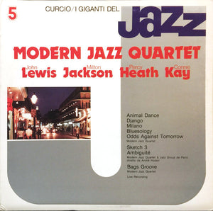 Modern Jazz Quartet* / John Lewis (2), Milton Jackson*, Percy Heath, Connie Kay – I Giganti Del Jazz Vol. 5