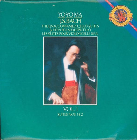 J.S. Bach* / Yo-Yo Ma – The Unaccompanied Cello Suites / Suiten Für Violoncello / Les Suites Pour Violoncelle Seul - Vol. 1, Suites Nos. 1 & 2
