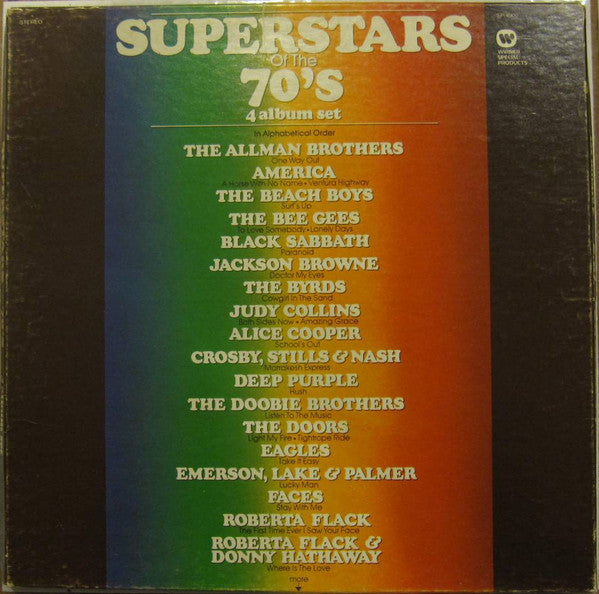 Various – Superstars Of The 70's