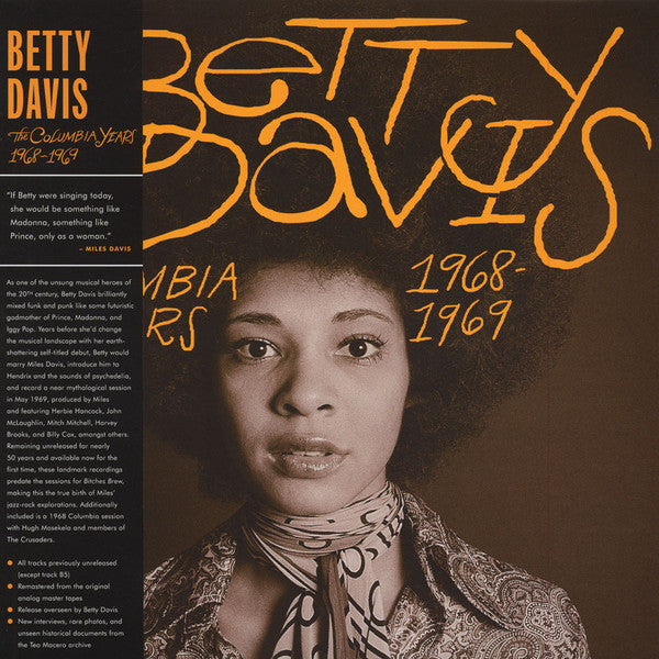 Betty Davis – The Columbia Years 1968-1969