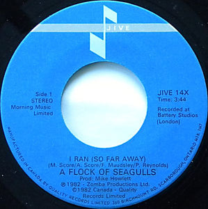 A Flock Of Seagulls – I Ran (So Far Away)