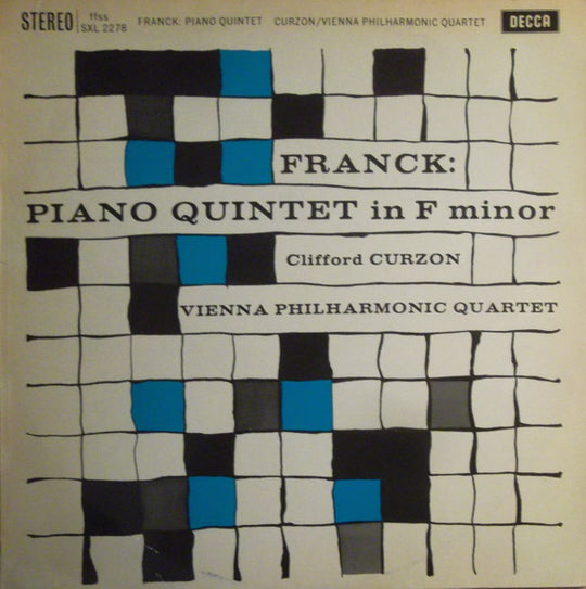 Franck* : Clifford Curzon, Vienna Philharmonic Quartet* – Piano Quintet In F Minor