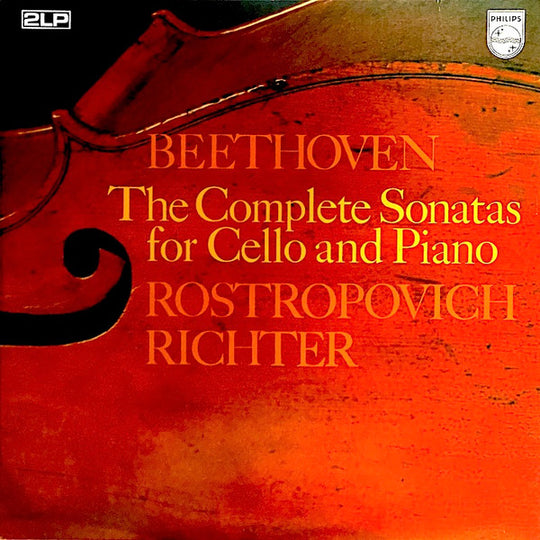 Beethoven*, Rostropovich*, Richter* – The Complete Sonatas For Cello And Piano