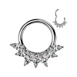 7 Marquise CZ Fan
