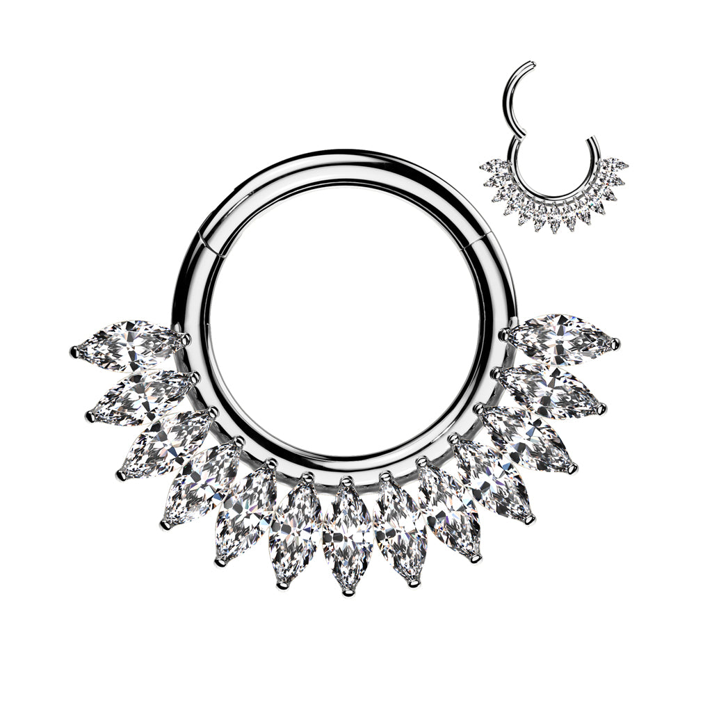 Segment Hoop Ring Forward Facing