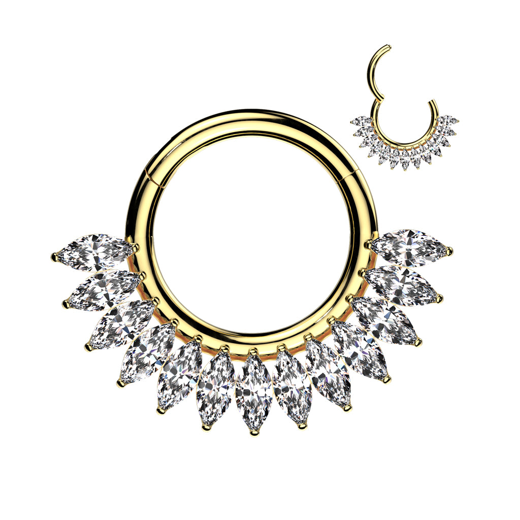 Segment Hoop Ring Forward Facing