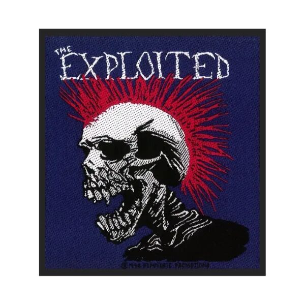 The Exploited - Mohican Patch