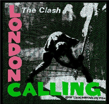 The Clash London Calling Patch