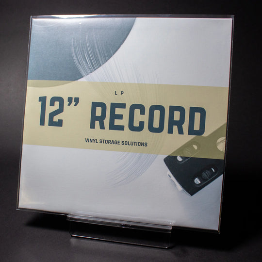 12" Single Pocket Outer Sleeves w/ No Flap - 4mil (25 pack)