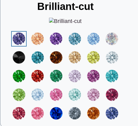 Anatometal Side-Set Gem Threadless (Unité)