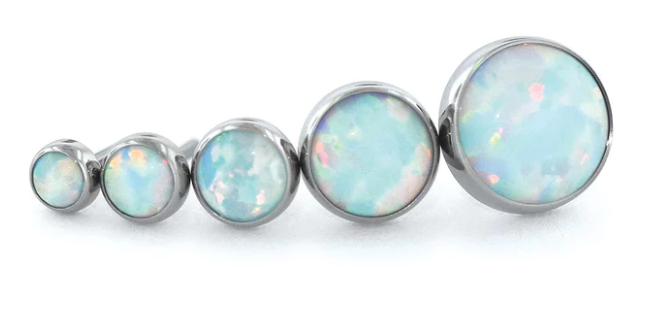 Titanium Bezel Set Cabochon
