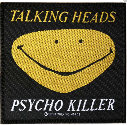Talking Heads - Psycho Heads Patch