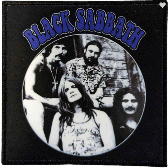 Black Sabbath - Band Photo Circle Patch