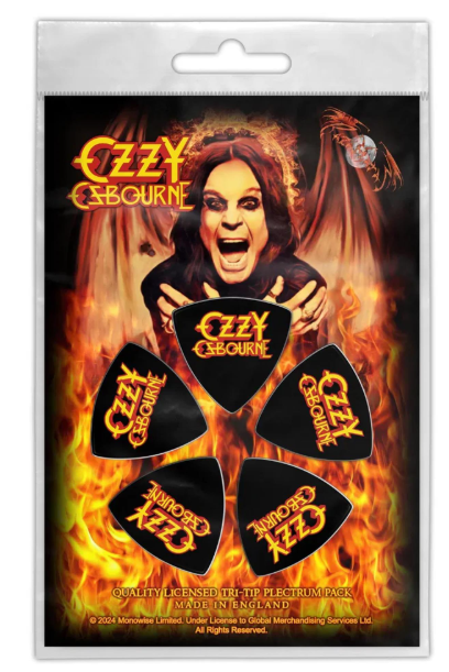 Ozzy Osbourne - Tri-Tip Guitar Pick Set