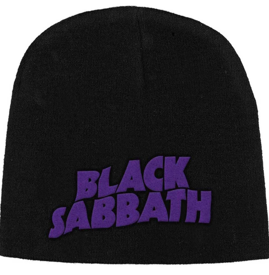 Black Sabbath - Purple Logo Beanie