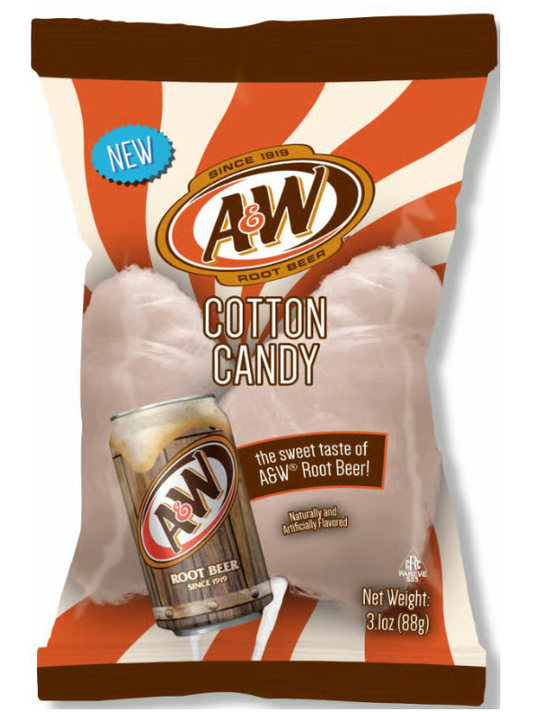 A&W Root Beer Cotton Candy