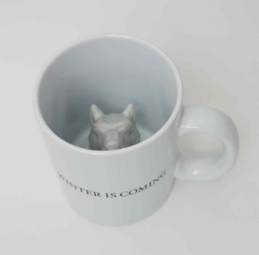 Game of Thrones Winter is coming Wolf Mug