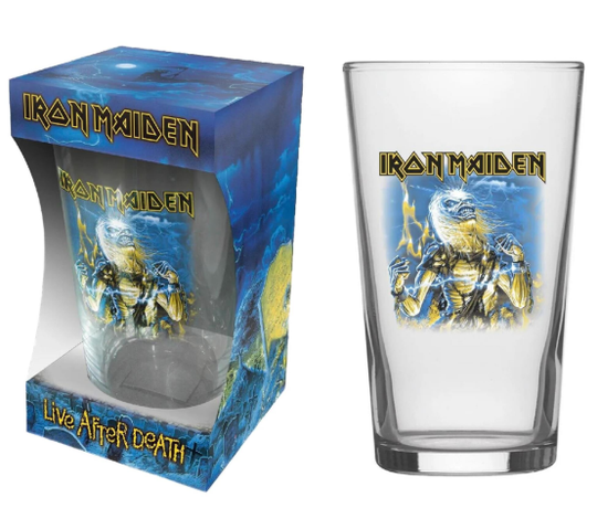 Iron Maiden Live After Death (Beer Glass)