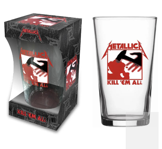 Metallica - Kill 'Em All Beer Glass