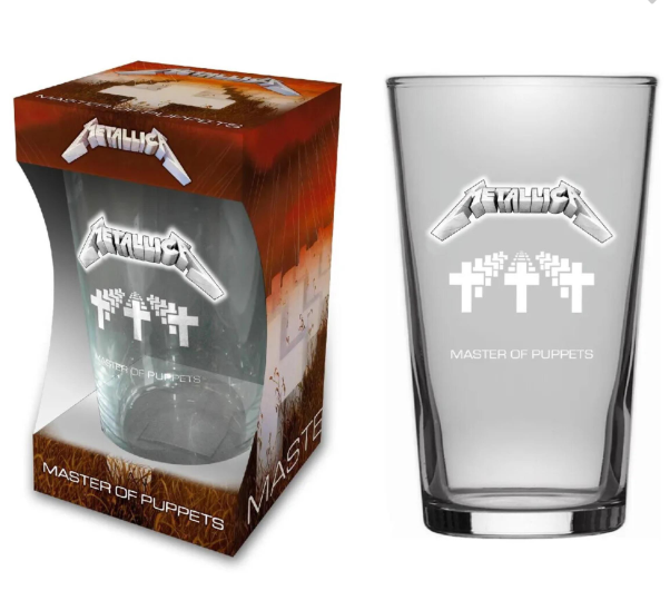 Metallica - Master of Puppets Beer Glass