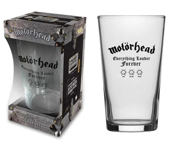 Motörhead - Everything Louder Forever Beer Glass