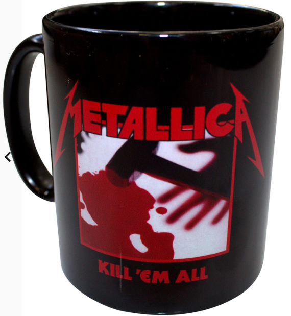 Metallica Kill 'EM All Coffee Mug