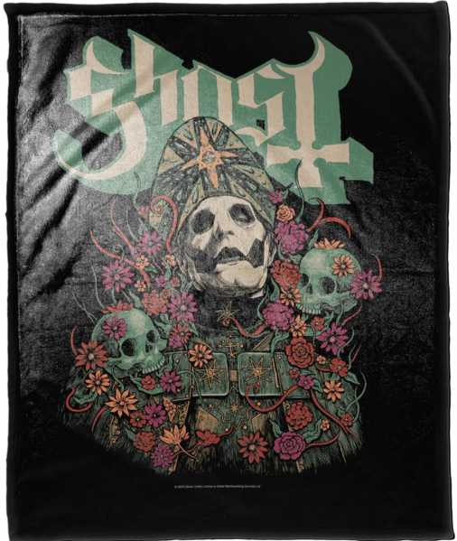 Ghost - Bliss Sherpa Fleece Blanket