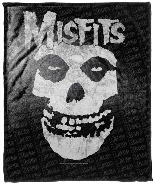 Misfits Fiend Sherpa Fleece Blanket
