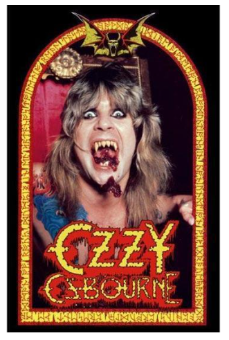 Ozzy Osbourne - Speak of the Devil Premium Flag