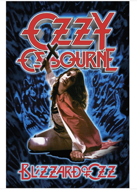 Ozzy Osbourne - Blizzard of Ozz Premium Flag