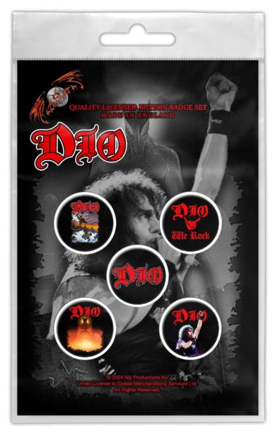 DIO We rock Button Pin